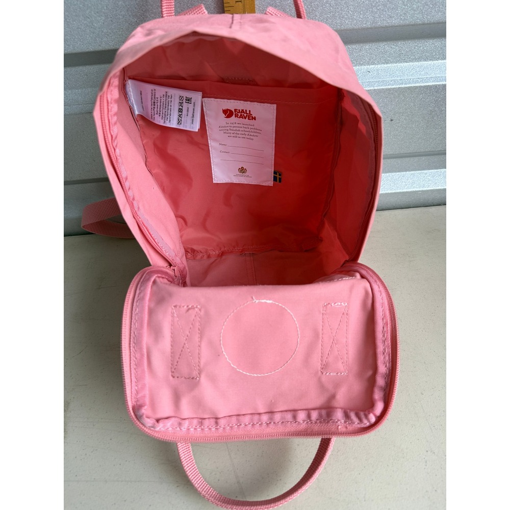 Fjallraven Kanken Mini Backpack 7L Pink Scandi Gorpcore travel school gorpcore - Picture 6 of 10